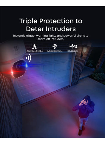 eufy eufy Security SoloCam E42 4-Cam Kit (HomeBase S380), 4K Security Camera Wireless Outdoor, Solar Powered, AI Motion Tracking, Strobe Light, Pan & Tilt, Facial Recognition, Local Storage Up to 16 TB | Best Price UAE | Dubai, Abu Dhabi