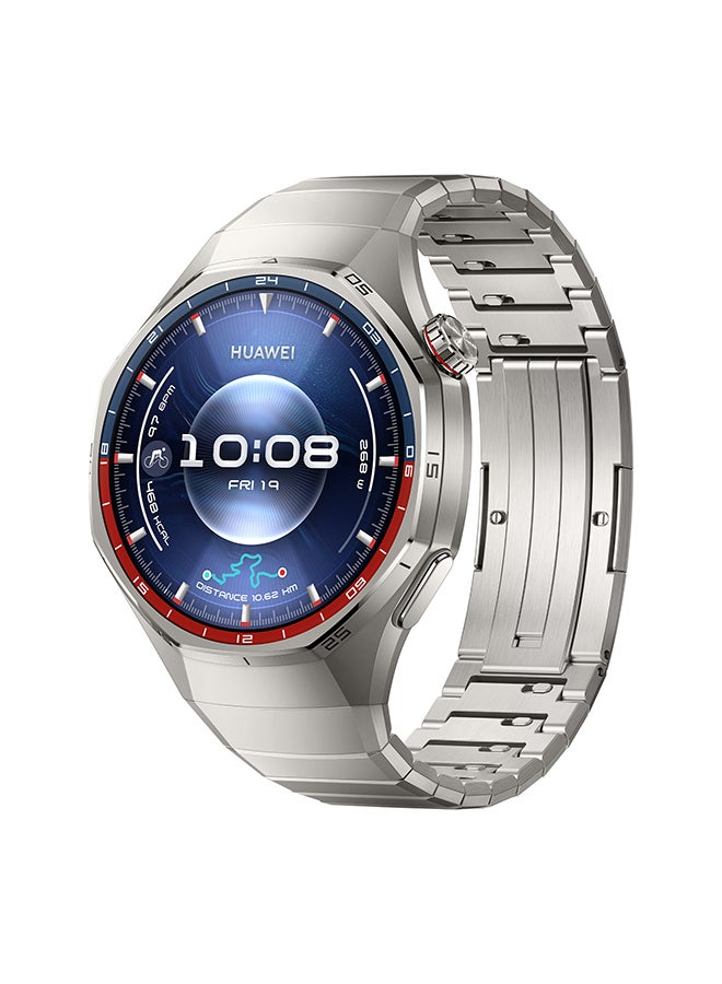 WATCH GT 6 Pro 46mm Smart Watch, 1.47-Inch Display, up to 21 days battery life, Compatible with iOS & Android, ECG Analysis, Health Monitor, Titanium
