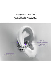 HUAWEI FreeClip Wireless Earphones, Bluetooth Earbuds, Futuristic Aesthetic Design, Feather-Like Wearing, Open-Ear Listening, Long Battery Life, iOS And Android Black | Best Price UAE | Dubai, Abu Dhabi