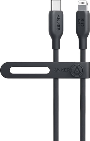 Anker USB-C to Lightning Cable, 541 Cable (Phantom Black, 3ft), MFi Certified, Bio-Based Fast Charging Cable for iPhone 14 14pro 14pro Max 13 13 Pro 12 11 X XS XR 8 Plus (Charger Not Included)