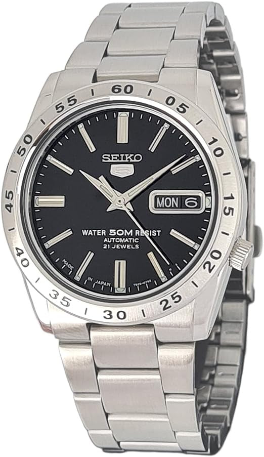 Seiko Seiko 5 Automatic Black Dial Men's Watch SNKE01J1