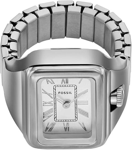 Fossil Raquel Watch Ring Two-Hand Stainless Steel - ES5344