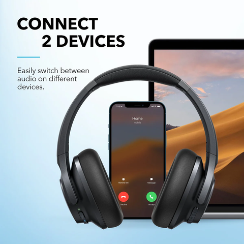 Anker Soundcore Life Q20+ Bluetooth Headphones with Active Noise Cancellation and 40 Hours Playtime