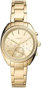 FOSSIL WOMENS VALE STAINLESS STEEL WATCH - BQ3658