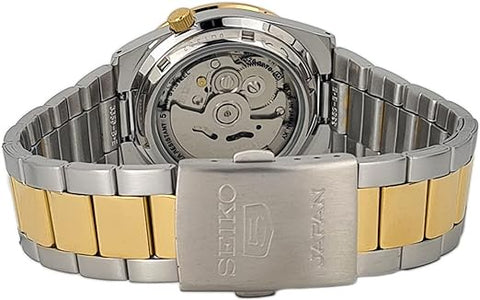 Seiko Men's Automatic Watch With Analog Display And Stainless Steel Strap Snke04J1, Silver