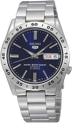 SNKD99K1 Seiko 5 Automatic Mens Analog Blue Business Automatic Seiko