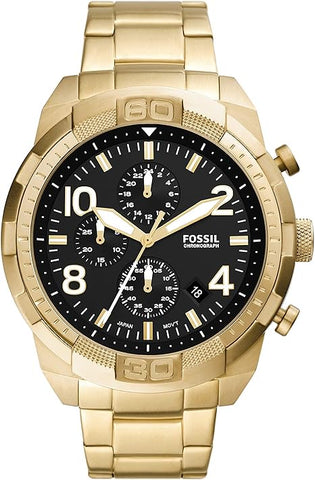 Fossil Men's Bronson Stainless Steel Quartz Dress Chronograph Watch