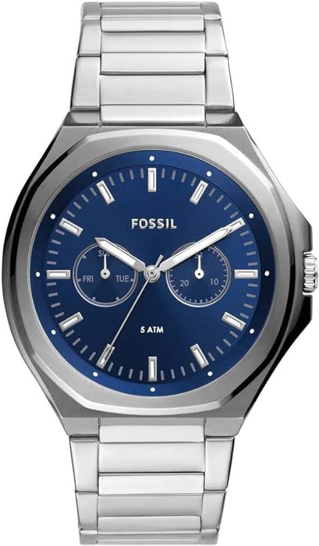 Fossil EVANSTON MENS WATCH BQ2610, SILVER