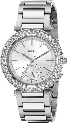 Fossil ES3849 Casual Watch For Women, Silver