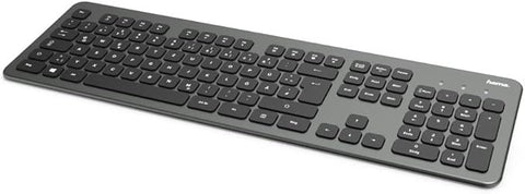 Hama D3182677 KMW-700 Gulf Wireless Keyboard and Mouse Set, Anthracite/Black
