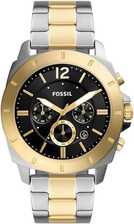 Fossil Privateer Chronograph Two-Tone Stainless Steel Watch - BQ2815