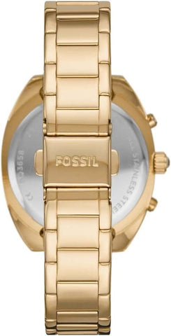 FOSSIL WOMENS VALE STAINLESS STEEL WATCH - BQ3658