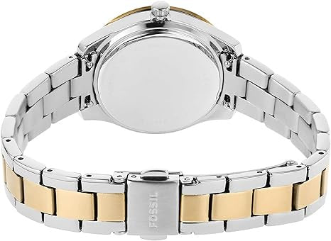 Fossil Women's Stella Mini Stainless Steel Crystal-Accented Multifunction Quartz Watch, Gold Mini, Mini, Stella Mini