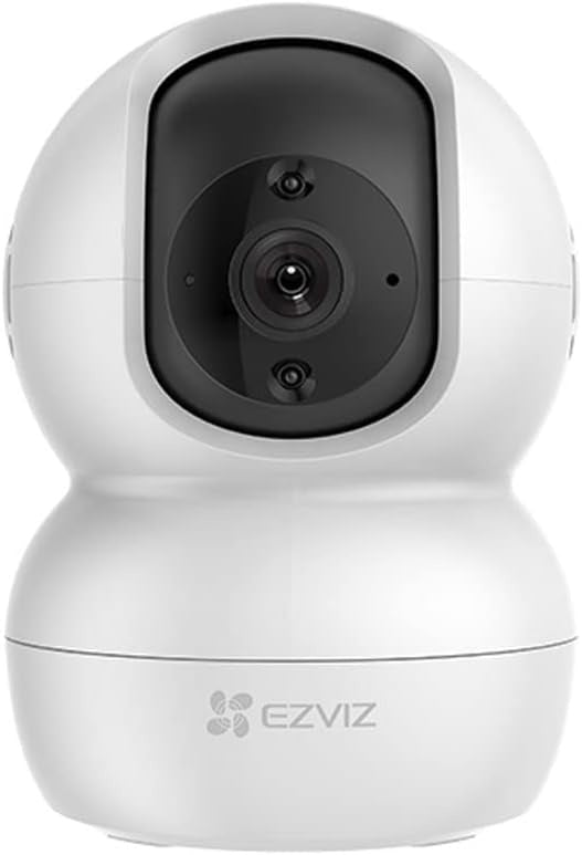 EZVIZ TY2 FHD 1080P IP-Überwachungskamera, WLAN, IP-Kamera, 360 P, drehbar, intelligente Nachtsicht, kompatibel mit Alexa weiß