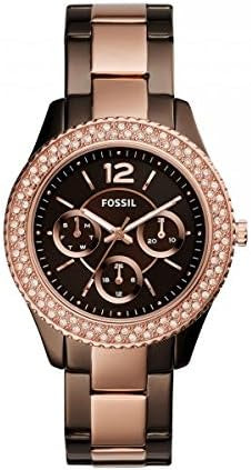 Fossil Women's Analog Quartz Watch with Stainless Steel Strap ES4079