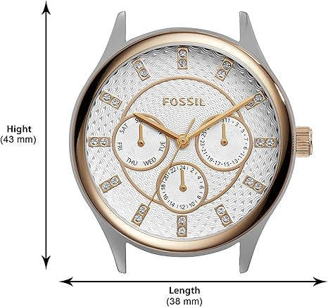 Fossil Modern Sophisticate Multifunction Two-Tone Stainless Steel Watch BQ1564