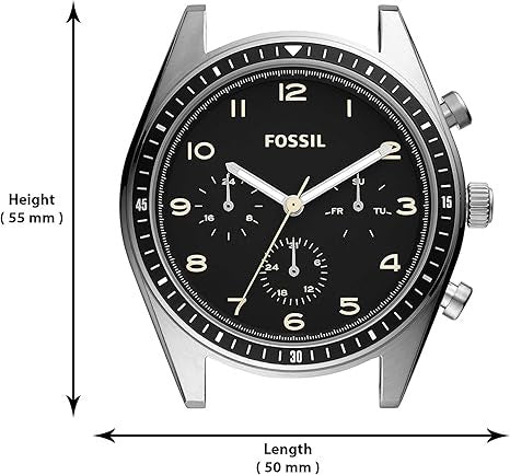 Fossil Men's Wilkin Multifunction Stainless Steel Watch BQ2616