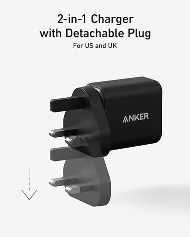 USB C Super Fast Charger, Anker 25W PD Wall Charger Fast Charging for Samsung Galaxy S21/S21+/S21 Ultra/S20/Z Flip/Note20/20 Ultra/Note10/10+/S9/S8/S10e, iPad Pro 12.9, and More (cable not included)