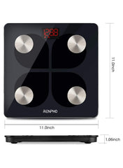 RENPHO USB Rechargeable Digital Bluetooth Weight Scale 396lbs