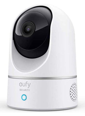 eufy Security 2K Indoor Cam Pan & Tilt, Home Security Indoor Camera, Human and Pet AI, Works with Voice Assistants, Motion Tracking, Night Vision, MicroSD Card Required, HomeBase Not RequiredBundle | Best Price UAE | Dubai, Abu Dhabi