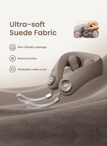 RENPHO RENPHO Neck Massager with Heat [2025 Upgraded], 6D Cordless Neck Massager for Pain Relief Deep Tissue, Kneading Neck Massage, Portable Heated Neck Massager, Gifts for Women Men Mom Dad | Best Price UAE | Dubai, Abu Dhabi