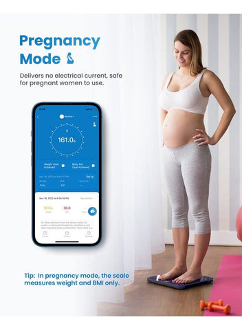 RENPHO RENPHO Smart Scale for Body Weight FSA HSA Store Eligible Elis 2 Weight Scale with Pregnancy Mode High Precision Digital Bathroom Scale - Gradient | Best Price UAE | Dubai, Abu Dhabi