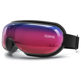 RENPHO Eye Massager with Heat & Bluetooth Music | Rechargeable Eye Care Machine with 5 Modes | RF-EM001-GP