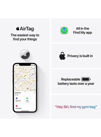 Apple AirTag Pack of 4 White | Best Price UAE | Dubai, Abu Dhabi