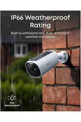 eufy Security eufyCam E40 Add-On Camera Solar Security Camera Outdoor Wireless, Continuous Power, 2K Resolution Home Security Camera, MaxColour Night Vision, 13,000mAh Battery, No Monthly Fee