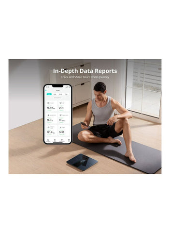 Digital Smart Scale P2  Pro With Wi-Fi And Bluetooth Black
