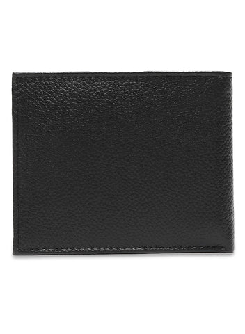 Inahom Inahom Bi-Fold Organised Wallet Flat Nappa Genuine and Smooth Leather Upper IM2021XDA0007-001-Black