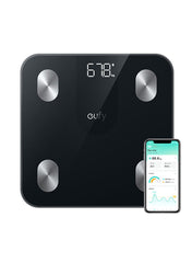 Smart Scale A1 With Bluetooth, Body Fat Scale, Wireless Digital Bathroom Scale, 12 Measurements, Weight/body Fat/bmi, Fitness Body Composition Analysis, Black, Lbs/kg.
