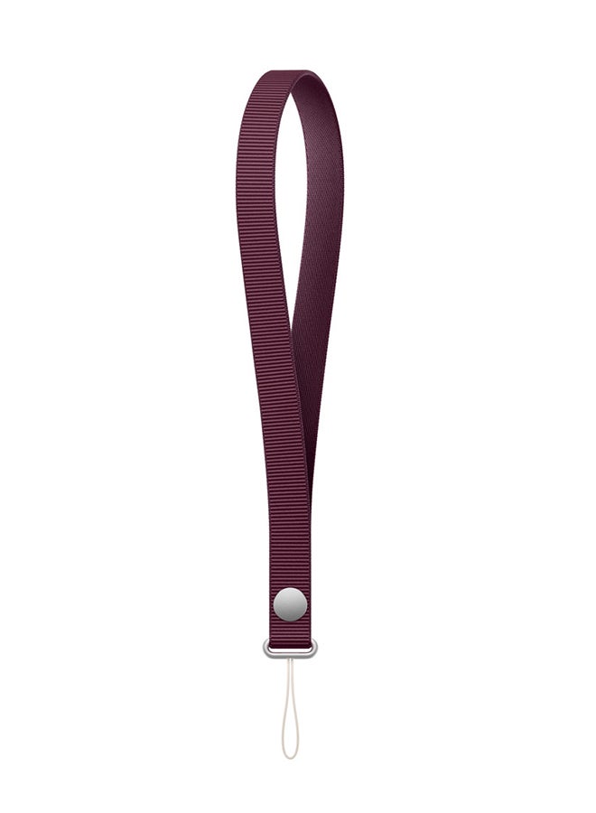 Aplle Wrist Strap – Burgundy