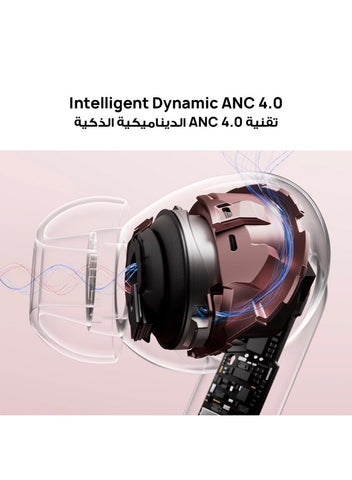 HUAWEI FreeBuds 7i Wireless Bluetooth Earbuds, Intelligent Active Noise Cancellation 4.0, Unlimited Spatial Audio,  iOS and Android, Stable Clear Calls, Fast Charging, Black | Best Price UAE | Dubai, Abu Dhabi