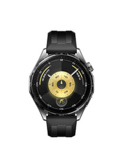 HUAWEI WATCH GT 6 46mm Smart Watch, 1.47-Inch Display, up to 21 days battery life, Compatible with iOS & Android, Health Monitor, 100+ Sports Modes, Black | Best Price UAE | Dubai, Abu Dhabi