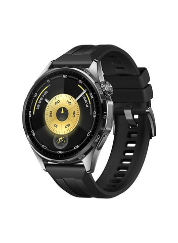 HUAWEI WATCH GT 6 46mm Smart Watch, 1.47-Inch Display, up to 21 days battery life, Compatible with iOS & Android, Health Monitor, 100+ Sports Modes, Black | Best Price UAE | Dubai, Abu Dhabi