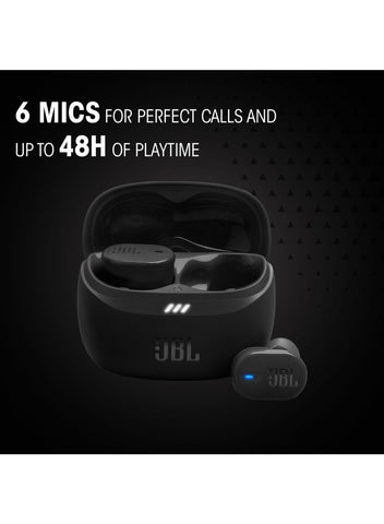 Tune Buds 2 True Wireless Noise Cancelling Earbuds, JBLTBEAM2WHT Black