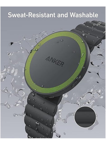 Anker Anker Magnetic Phone Grip MagGo Sweat Resistant 620 Magnetic Grip And Adjustable Strap A25A1H11 Black | Best Price UAE | Dubai, Abu Dhabi
