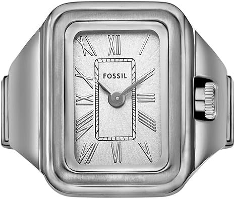 Fossil Raquel Watch Ring Two-Hand Stainless Steel - ES5344