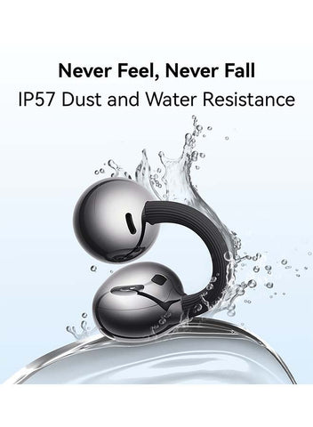 HUAWEI FreeClip 2 Wireless Earphones, Bluetooth Earbuds, Airy C-bridge Design, Adaptive Open-ear Listening, Crystal-clear Calls, 38 Hours Long Battery Life, Compatible with iOS & Android, IP57, Black | Best Price UAE | Dubai, Abu Dhabi