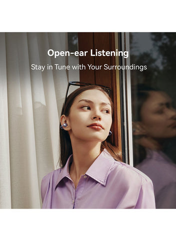 HUAWEI FreeClip, Groundbreaking Aesthetic Design, Feather-light Wearing, Open-ear Listening, AI Crystal-Clear Call, Long Battery Life, Dual-Device Connections Rose Gold | Best Price UAE | Dubai, Abu Dhabi