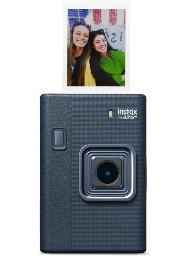 instax mini LiPlay+ Midnight Blue Hybrid Instant Camera