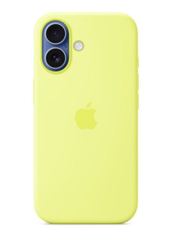 iPhone 17 Silicone Case with MagSafe - Neon Yellow