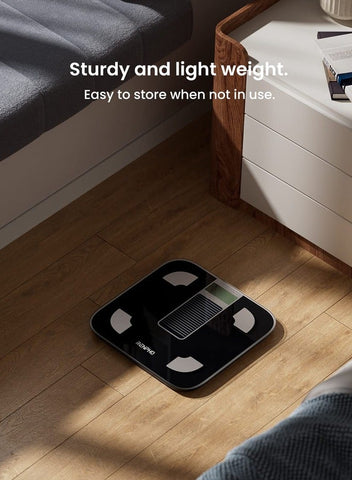 RENPHO Scale for Body Weight, Battery-Free Solar Power Digital Bathroom Smart Scale Bluetooth Body Fat Scale, Body Composition Monitor with App 400lbs - Elis Solar | Best Price UAE | Dubai, Abu Dhabi