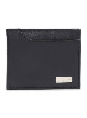 Inahom Inahom Bi-Fold Organised Wallet Flat Nappa Genuine and Smooth Leather Upper IM2021XDA0002-400-Navy Blue