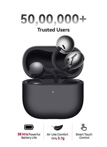 HUAWEI FreeClip 2 Wireless Earphones, Bluetooth Earbuds, Airy C-bridge Design, Adaptive Open-ear Listening, Crystal-clear Calls, 38 Hours Long Battery Life, Compatible with iOS & Android, IP57, Black | Best Price UAE | Dubai, Abu Dhabi