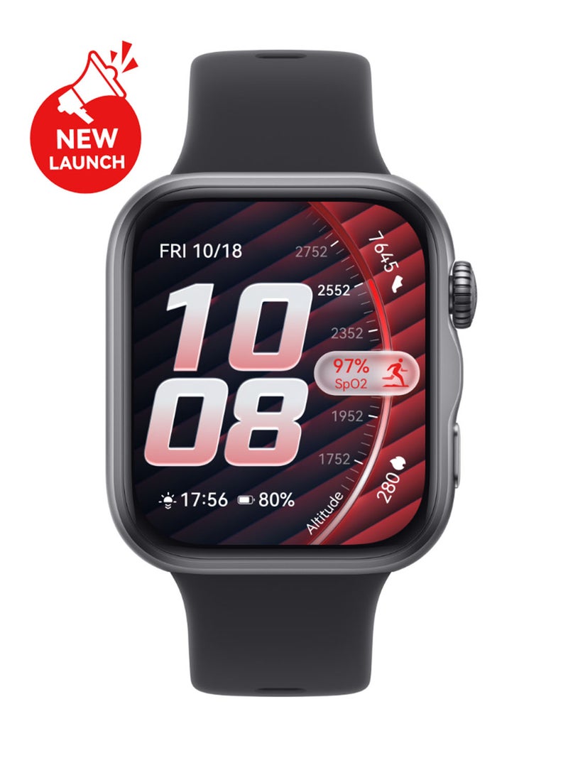 HUAWEI WATCH FIT 5 Smart Watch, 43mm FullView Display, iOS & Android, upto 10 Days Battery Life, Sleep & Health Monitor, Heart Rate Monitor, SpO2, GPS,Mini Work-out, Black | Best Price UAE | Dubai, Abu Dhabi