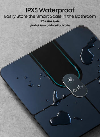 eufy Smart Scale P2 Pro Weight Scale With Wi-Fi Bluetooth 16 Measurements Including Heart Rate Body Fat Bmi Muscle And Bone Mass 3D Virtual Body Mode 50 G/0.1 Lb | Best Price UAE | Dubai, Abu Dhabi