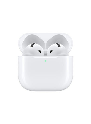AirPods 4 ANC Wireless Earbuds, Bluetooth Headphones, with Active Noise Cancellation, Adaptive Audio, Transparency Mode, Personalized Spatial Audio, USB-C Charging Case, Wireless Charging, H2 Chip White