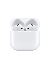 AirPods 4 ANC Wireless Earbuds, Bluetooth Headphones, with Active Noise Cancellation, Adaptive Audio, Transparency Mode, Personalized Spatial Audio, USB-C Charging Case, Wireless Charging, H2 Chip White